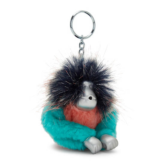 Kipling Fun Hair Sven Monkey Keychain Accessories Grøn | DK 1940IL